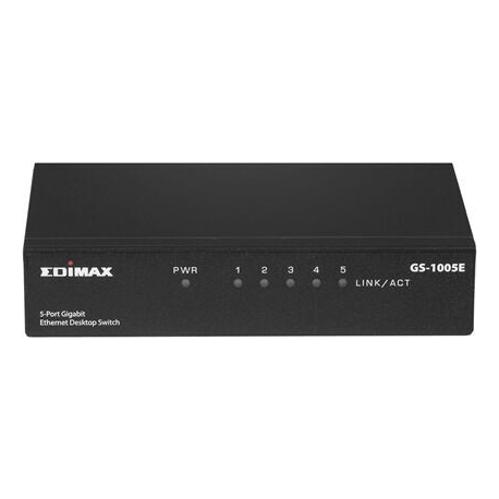 Edimax GS-1005E - Switch - unmanaged - 5 x 10/100/1000 - desktop - 0
