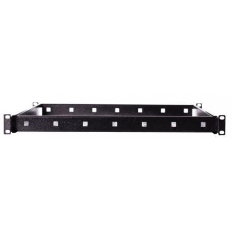 NETRACK 19inch 1U / 600 mm shelf reinforced black