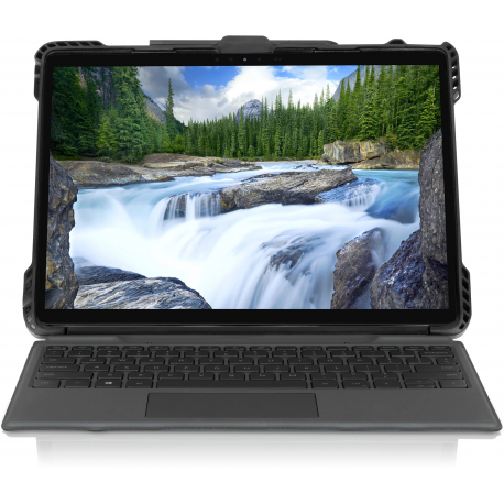 Dell Commercial Grade Case - Tablet PC protective case - black - for Dell Latitude 7320 Detachable (with and without Smart Card and NFC) - 1