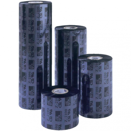Zebra High-Performance - 1 - black - 110 mm x 50 m - print ribbon ZipShip Sample - for Zebra Z4Mplus, Z6MPlus, ZM400, ZM600; Xi Series 110, 140, 170, 220; Z Series ZM400, ZM600 - 1