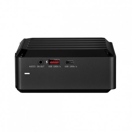 WD_BLACK D50 Game Dock WDBA3U0010BBK - Docking station - Thunderbolt 3 - DP, Thunderbolt - HDD 1 TB - GigE - EMEA - 3