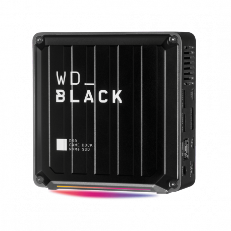 WD_BLACK D50 Game Dock WDBA3U0010BBK - Docking station - Thunderbolt 3 - DP, Thunderbolt - HDD 1 TB - GigE - EMEA - 4