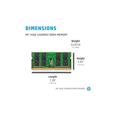 HP 8GB DDR4 3200MHz Memory