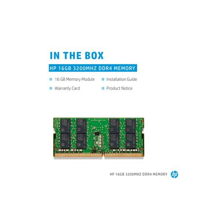 HP 8GB DDR4 3200MHz Memory