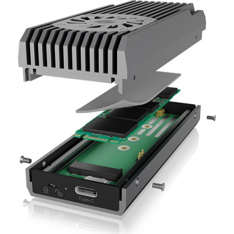 ICY BOX IB-1922MF-C32 External Type-C enclosure for M.2 USB 3.2