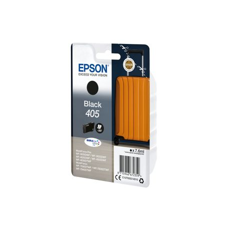 Epson 405 - 7.6 ml - black - original - ink cartridge - for WorkForce WF-7310, 7830, 7835, 7840; WorkForce Pro WF-3820, 3825, 4820, 4825, 4830, 7840 - 2