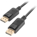 Lanberg - DisplayPort cable - DisplayPort (M) to DisplayPort (M) - DisplayPort 1.2 - 50 cm - 4K support - black