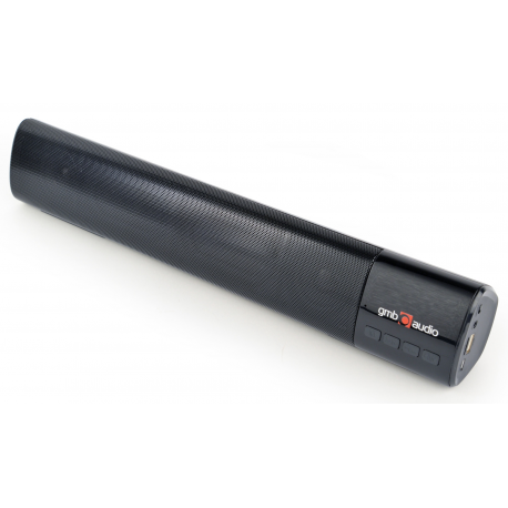GMB Audio SPK-BT-BAR400-01 - Sound bar - for portable use - wireless - Bluetooth - 10 Watt - black - 3