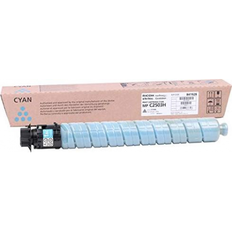 Ricoh - Cyan - original - toner cartridge - for Ricoh MP C2003SP, MP C2503SP - 0