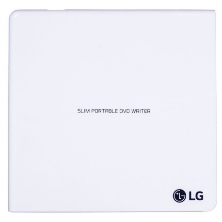 LG GP57EW40 - Disk drive - DVD±RW (±R DL)  /  DVD-RAM - 8x / 8x / 5x - USB 2.0 - external - white - 2