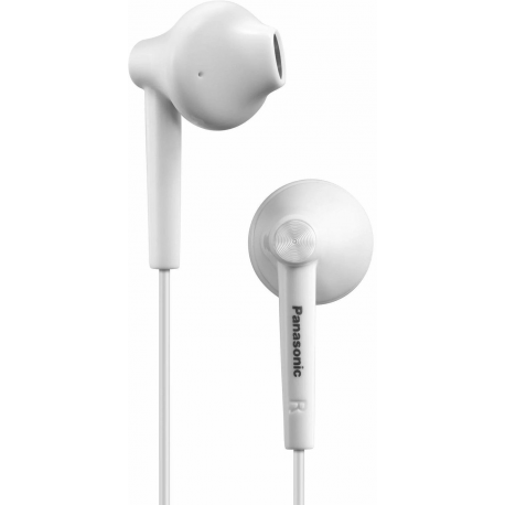 Panasonic RP-TCM55E - Earphones with mic - ear-bud - wired - 3.5 mm jack - black - 2