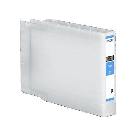 Epson T04C2 - L size - cyan - original - ink cartridge - for WorkForce Pro WF-C8190, WF-C8610, WF-C8690 - 3