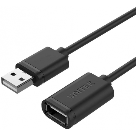 Unitek USB extension converter USB2.0 AM-AF, 2,0m; Y-C450GBK