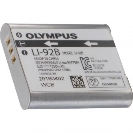 Olympus LI-92B LI-ION BATTERY