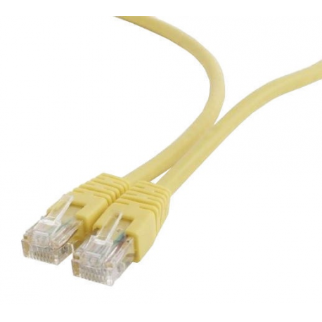 cablexpert - Patch cable - RJ-45 (M) to RJ-45 (M) - 50 cm - UTP - CAT 6 - molded, stranded - yellow - 3