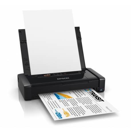 Epson WorkForce WF-100W printer C11CE05403 Colour, Inkjet, Portable printer, A4, Wi-Fi, Black