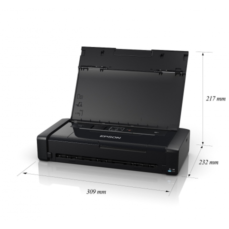 Epson WorkForce WF-100W printer C11CE05403 Colour, Inkjet, Portable printer, A4, Wi-Fi, Black