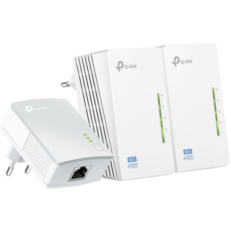 TP-Link TL-WPA4220 - Powerline adapter - HomePlug AV (HPAV) - 802.11b / g / n - wall-pluggable - 5