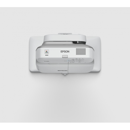 Epson EB-685Wi - 3LCD projector - 3500 lumens (white) - 3500 lumens (colour) - WXGA (1280 x 800) - 16:10 - 720p - LAN - grey, white - 2