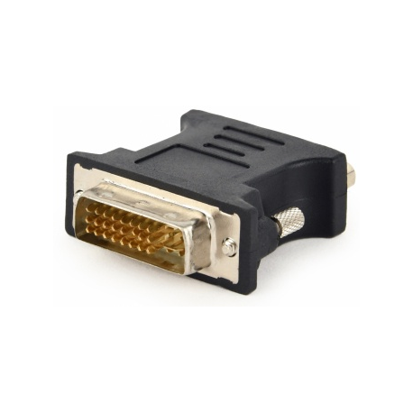 Cablexpert - Adapter - DVI (M) to DB-15 (F) - thumbscrews - black - 2