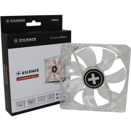 Xilence Performance C Series XPF120.TR - Case fan - 120 mm - red - 3