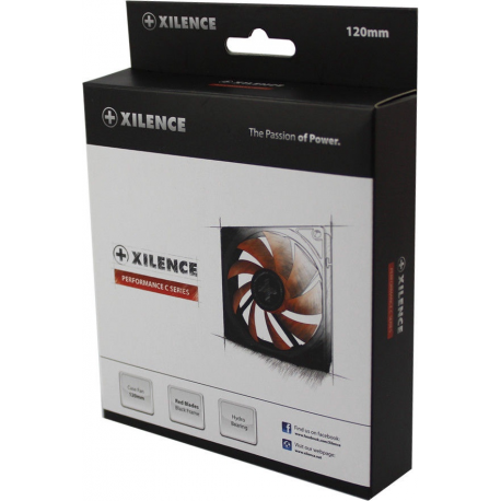 Xilence CASE FAN 120MM REDWING BIG4PIN/12V XF039