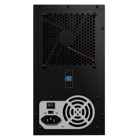 Raidsonic Icy Box External 3,5'' HDD 10-bay Case SATA I/II/III, USB 3.0, RAID, Black