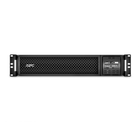 APC Smart-UPS SRT 3000VA RM - UPS (rack-mountable) - AC 208 / 230 V - 2700 Watt - 3000 VA - USB - output connectors: 8 - 2U - 19" - black - for P / N: AR4024SP, AR4024SPX429, AR4024SPX431, AR4024SPX432, NBWL0356A, SMX2000LVNCUS - 1