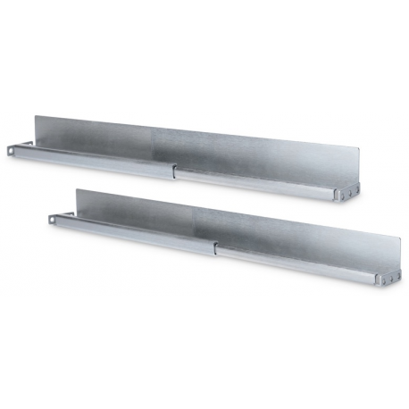 DIGITUS DN-19 GS-SRV - Rack slide rail kit - grey, RAL 7035 - 1U - 19" - 3
