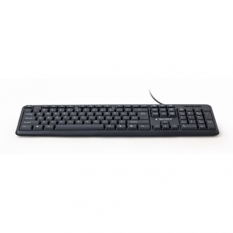 Gembird KB-U-103 - Keyboard - USB - Russian - black - 2