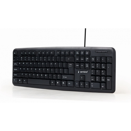 Gembird KB-U-103 - Keyboard - USB - Russian - black - 3