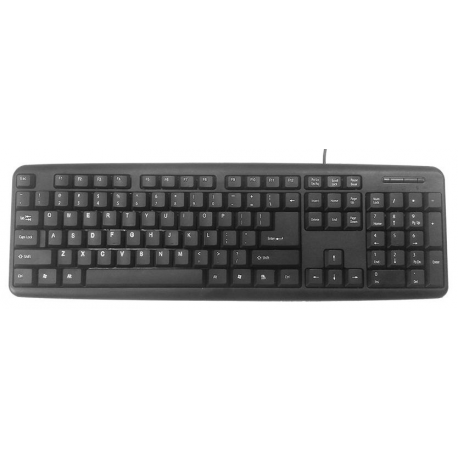 Gembird KB-U-103 - Keyboard - USB - Russian - black - 5