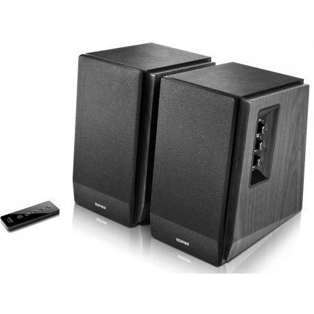 Edifier R1700BT - Speakers - bookshelf - wireless - 66 Watt (Total) - 2-way - wood grain - 1