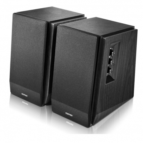 Edifier R1700BT - Speakers - bookshelf - wireless - 66 Watt (Total) - 2-way - wood grain - 2