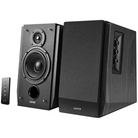 Edifier R1700BT - Speakers - bookshelf - wireless - 66 Watt (Total) - 2-way - wood grain - 8