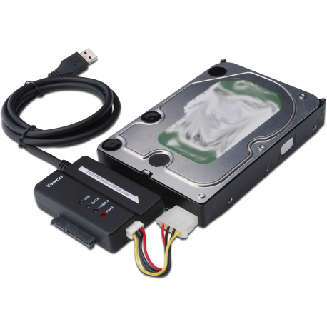 DIGITUS DA-70325 - Storage controller - 2.5", 3.5" - ATA  /  SATA 3Gb / s - USB 3.0 - 1