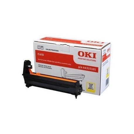 OKI - Yellow - original - drum kit - for C610dn, 610dtn, 610n - 2