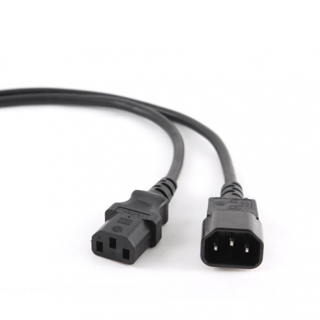 Gembird PC-189-VDE - Power extension cable - IEC 60320 C13 to IEC 60320 C14 - 3 m - molded - 1
