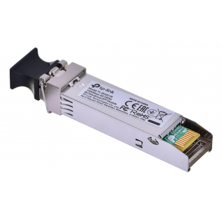 TP-LINK TL-SM321B - SFP (mini-GBIC) transceiver module - GigE - 1000Base-BX - LC / UPC single-mode - up to 10 km - 1310 (TX)  /  1550 (RX) nm - 2