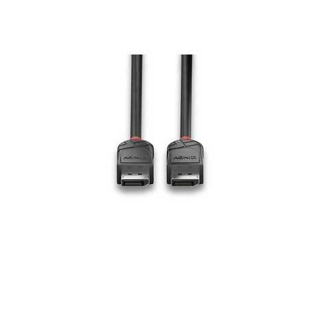 Lindy Black Line - DisplayPort cable - DisplayPort (M) to DisplayPort (M) - DisplayPort 1.2 - 50 cm - black - 3