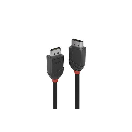 Lindy Black Line - DisplayPort cable - DisplayPort (M) to DisplayPort (M) - DisplayPort 1.2 - 1 m - black - 0