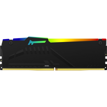 Kingston FURY Beast RGB - DDR5 - kit - 16 GB: 2 x 8 GB - DIMM 288-pin - 5600 MHz / PC5-44800 - CL40 - 1.25 V - unbuffered - on-die ECC - 5