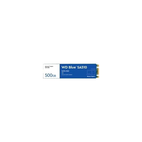WD Blue SA510 WDS500G3B0B - SSD - 500 GB - internal - M.2 2280 - SATA 6Gb/s - 0
