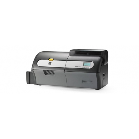 Zebra ZXP Series 7 - Plastic card printer - colour - Duplex - dye sublimation / thermal transfer - CR-80 Card (85.6 x 54 mm) - 300 dpi - up to 1375 cards / hour (mono) / up to 300 cards / hour (colour) - capacity: 200 cards - USB 2.0, LAN, Wi-Fi - 1