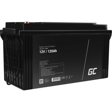 Green Cell - UPS battery - 1 x Sealed Lead Acid (SLA) 120 Ah - black - 0