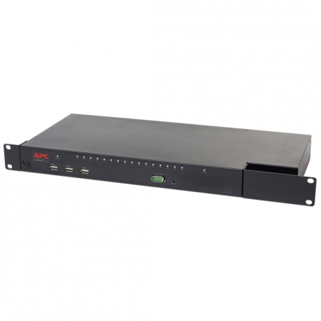 APC KVM1116R - KVM switch - 1 local user - 1 IP user - rack-mountable - for P / N: SMTL1000RMI2UC, SMX1000C, SMX1500RM2UC, SMX1500RM2UCNC, SMX750C, SMX750CNC - 0