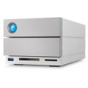 LaCie 2big Dock STLG40000400 - Hard drive array - 40 TB - 2 bays (SATA-600) - HDD 20 TB x 2 - Thunderbolt 3, USB 3.2 Gen 2 (external) - with 5 years Rescue Data Recovery Service Plan
