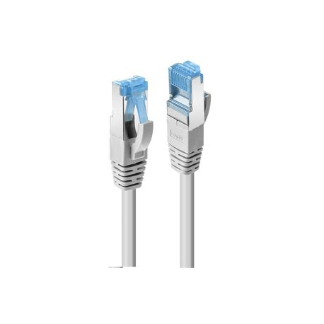 Lindy - Patch cable - RJ-45 (M) to RJ-45 (M) - 1 m - SFTP, PiMF - CAT 6a - halogen-free, snagless - grey - 0