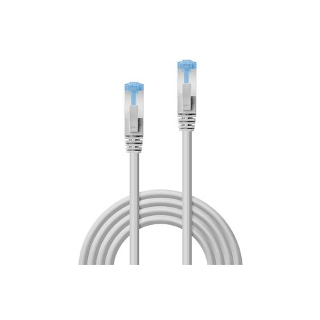Lindy - Patch cable - RJ-45 (M) to RJ-45 (M) - 1 m - SFTP, PiMF - CAT 6a - halogen-free, snagless - grey - 2