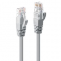 Lindy - Patch cable - RJ-45 (M) to RJ-45 (M) - 1 m - UTP - CAT 6 - molded, snagless, stranded - grey